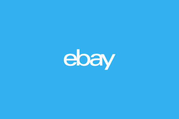 Ebay-logo wordt rood, gelijk paniek