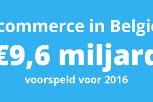Ecommerce in België groeit naar €9,6 miljard in 2016