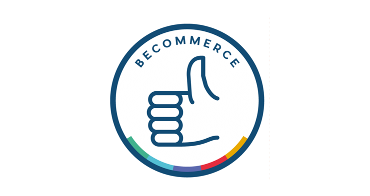 Het nieuwe logo van BeCommerce.