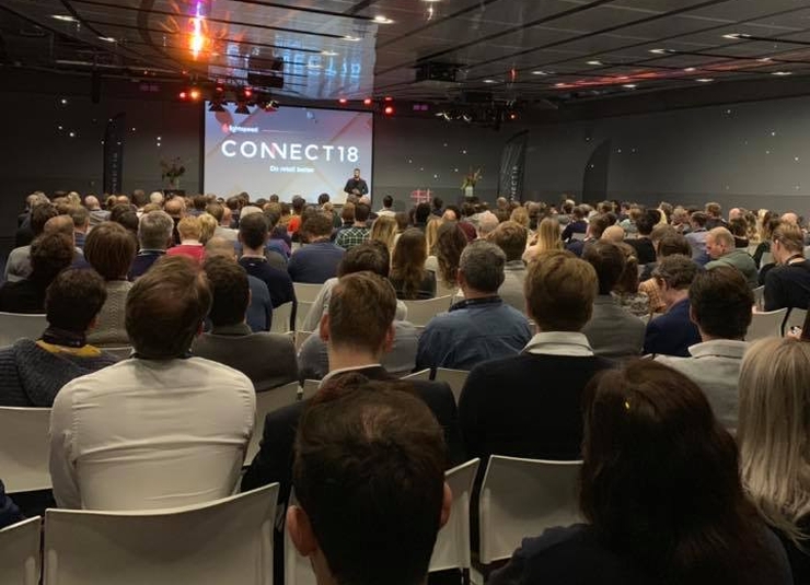 Veel bezoekers tijdens Lightspeed Connect 2018.