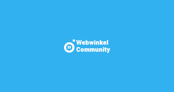 Webwinkelcommunity in het nieuw